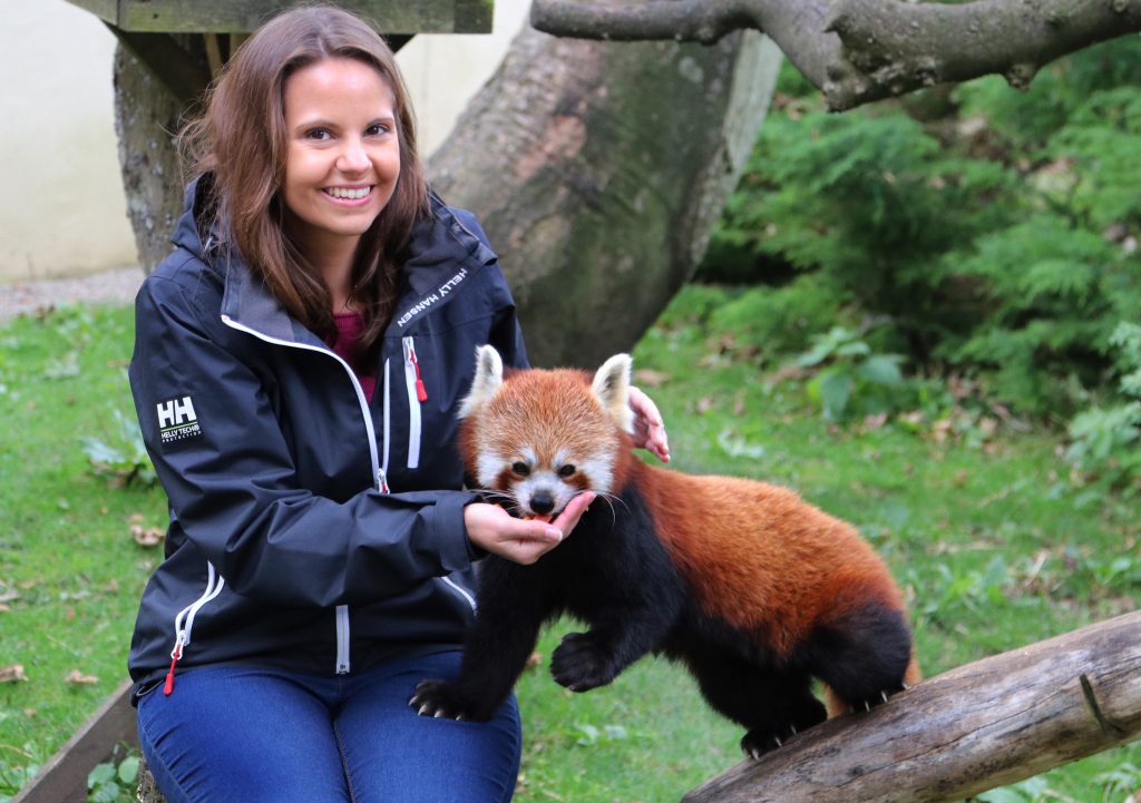 Denise at Red Panda Experience