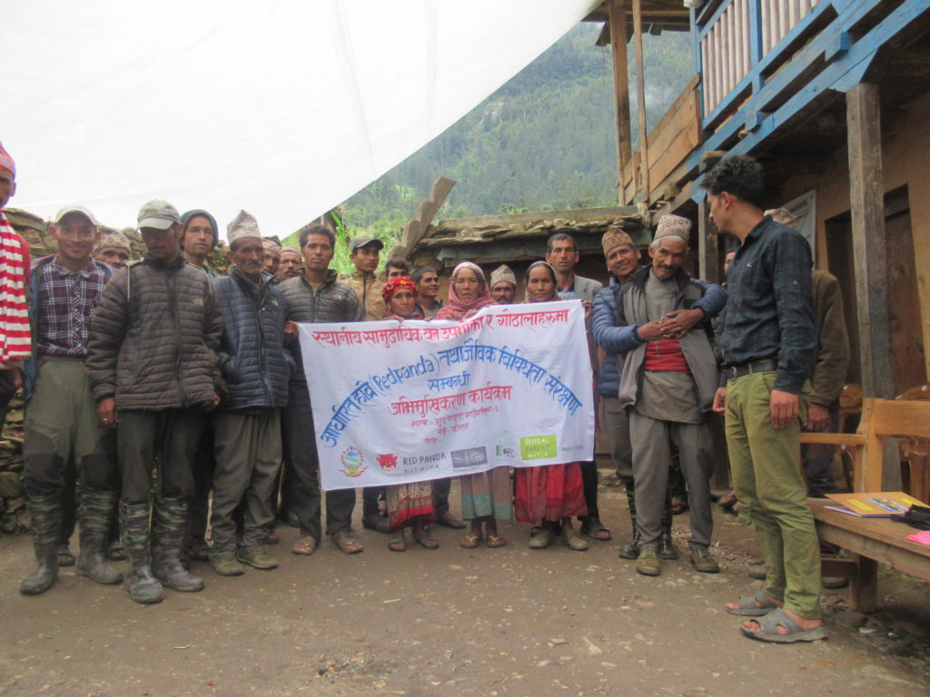Newly formed herder group in Dolpa district, Western Nepal