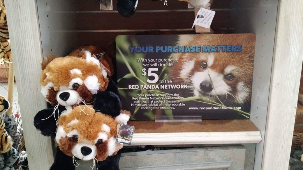 red panda plush sales