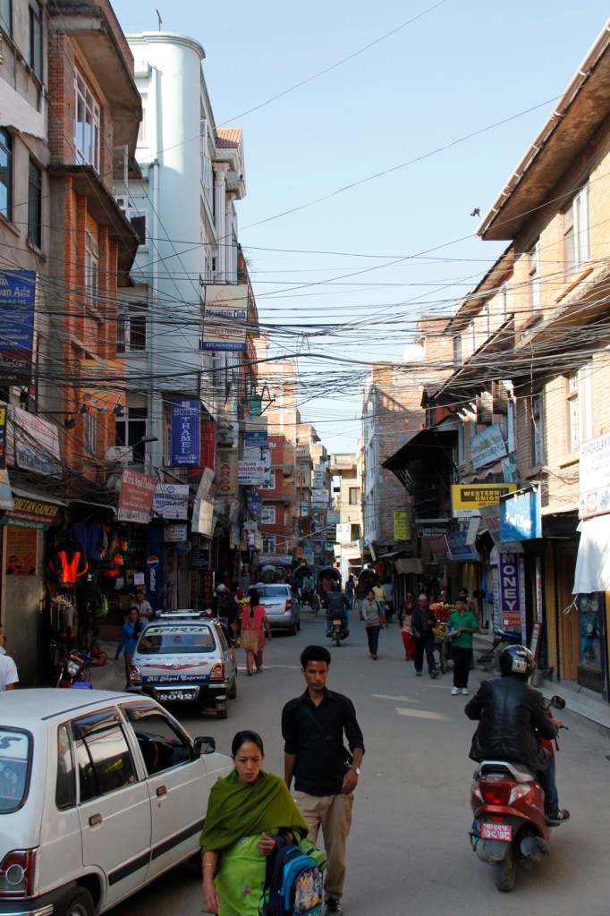 Thamel district of Kathmandu